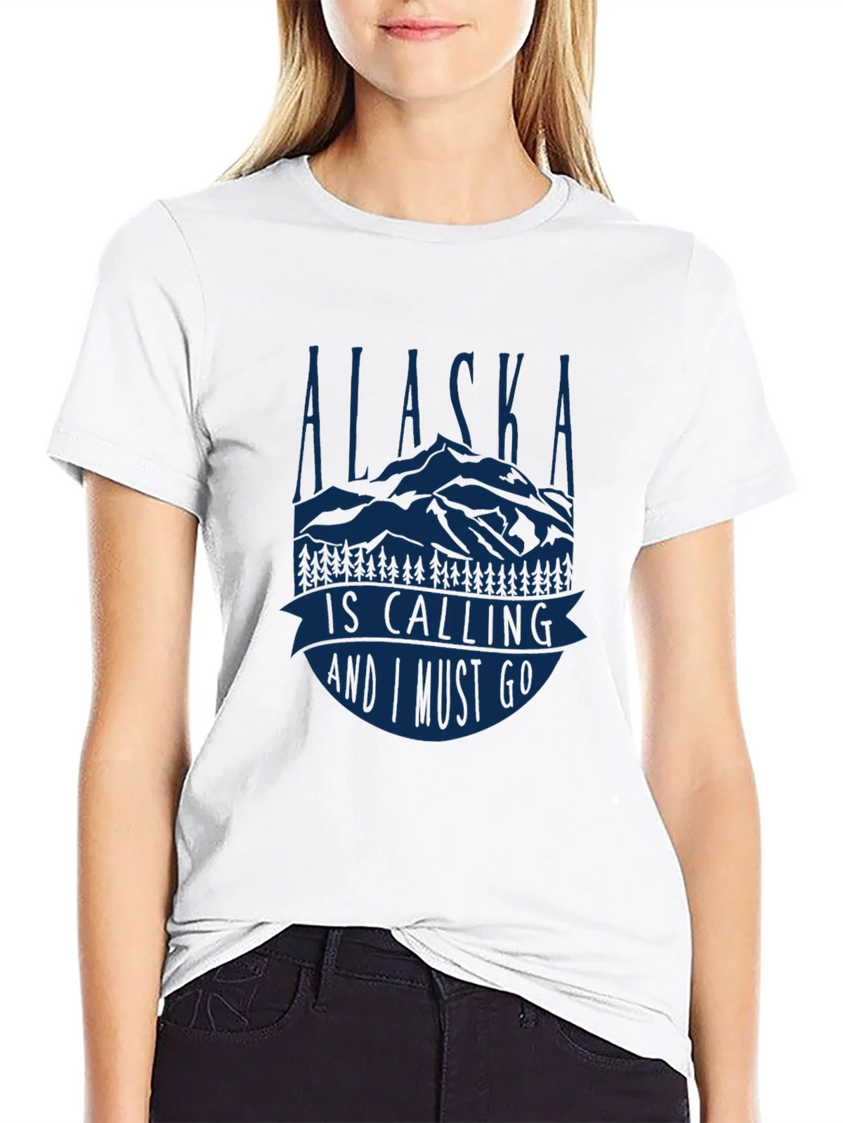 Alaska Is Calling Graphic T-Shirt