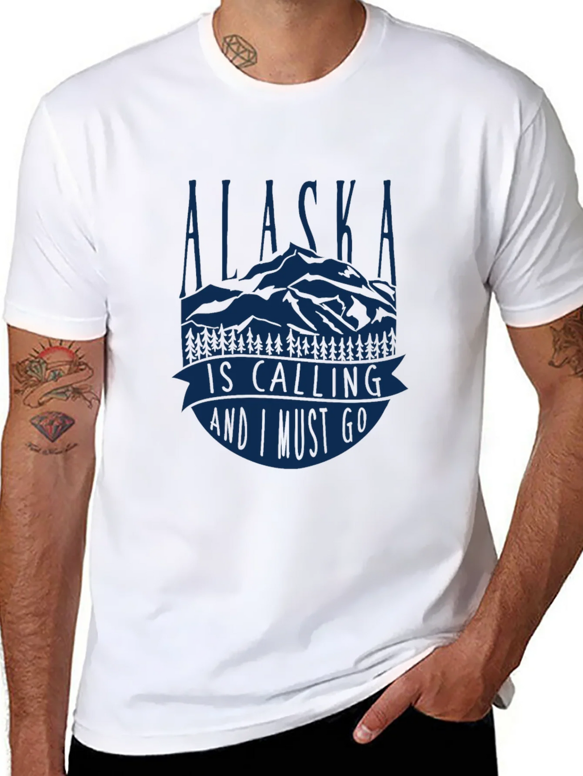 Alaska Is Calling Graphic T-Shirt