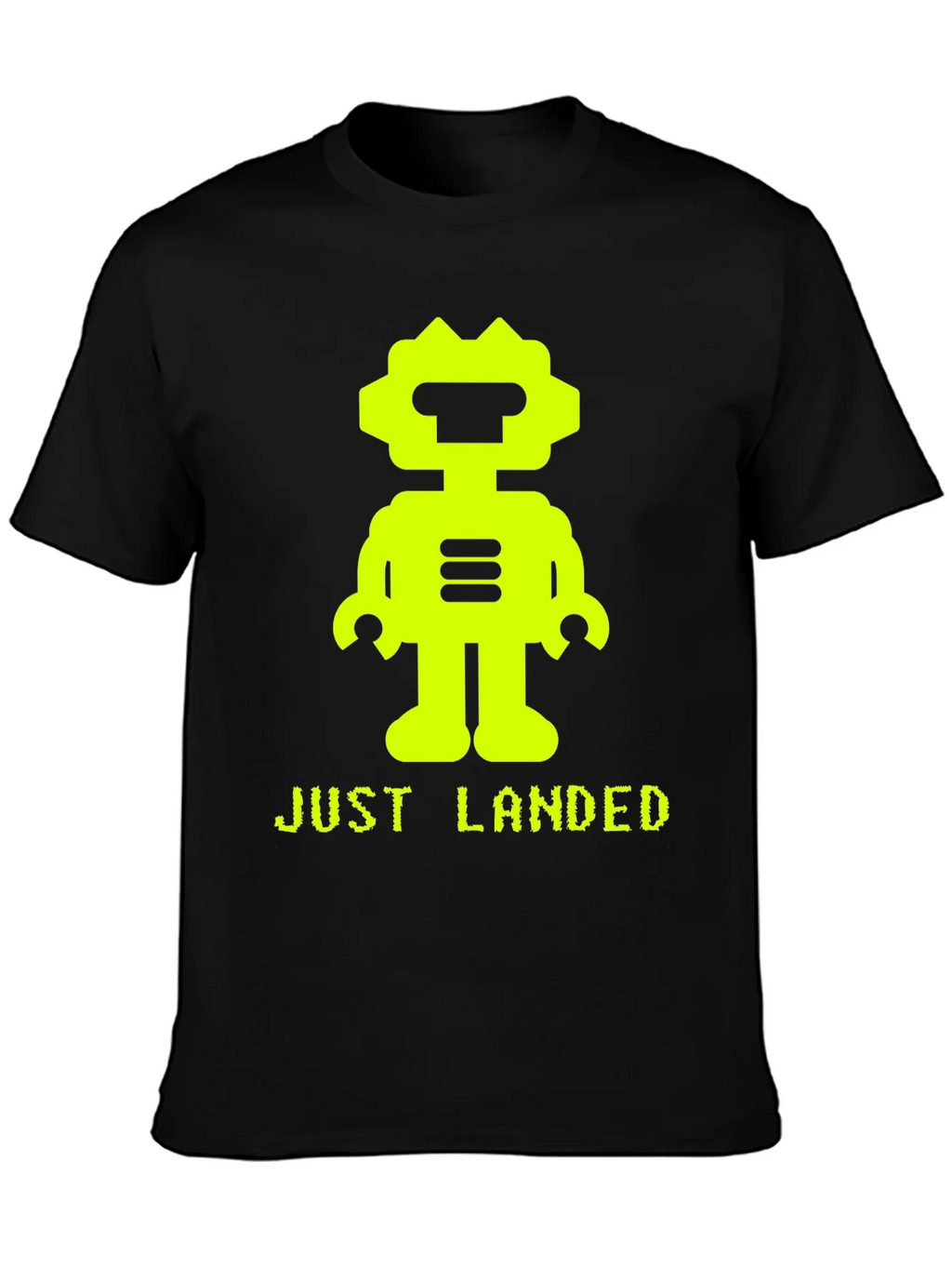 Just Landed Robot Graphic Tee
