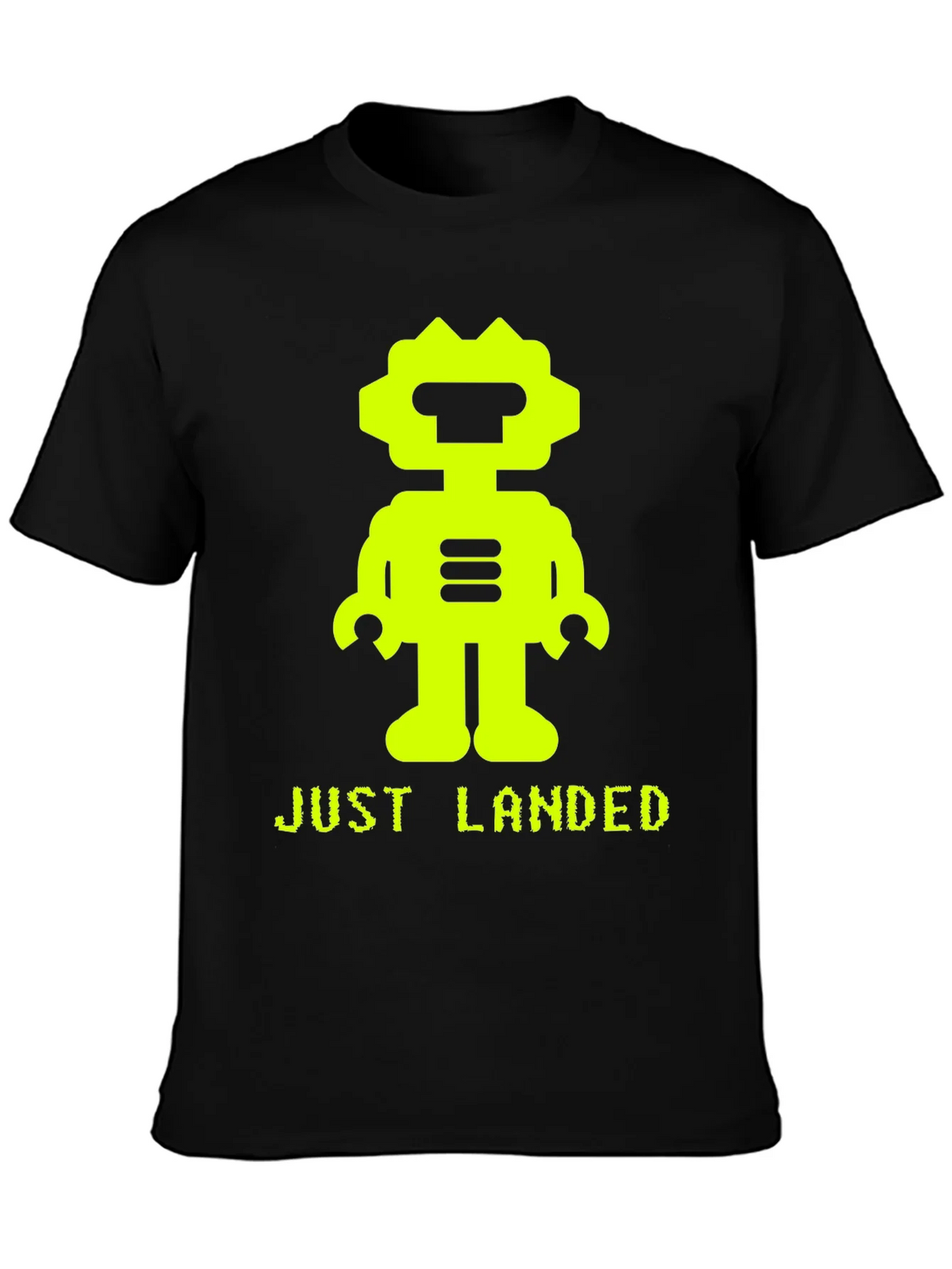 Just Landed Robot Graphic Tee