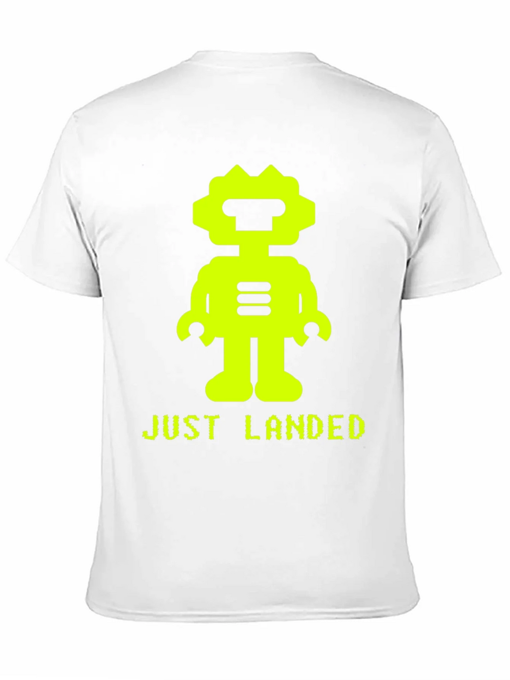 Just Landed Robot Graphic Tee