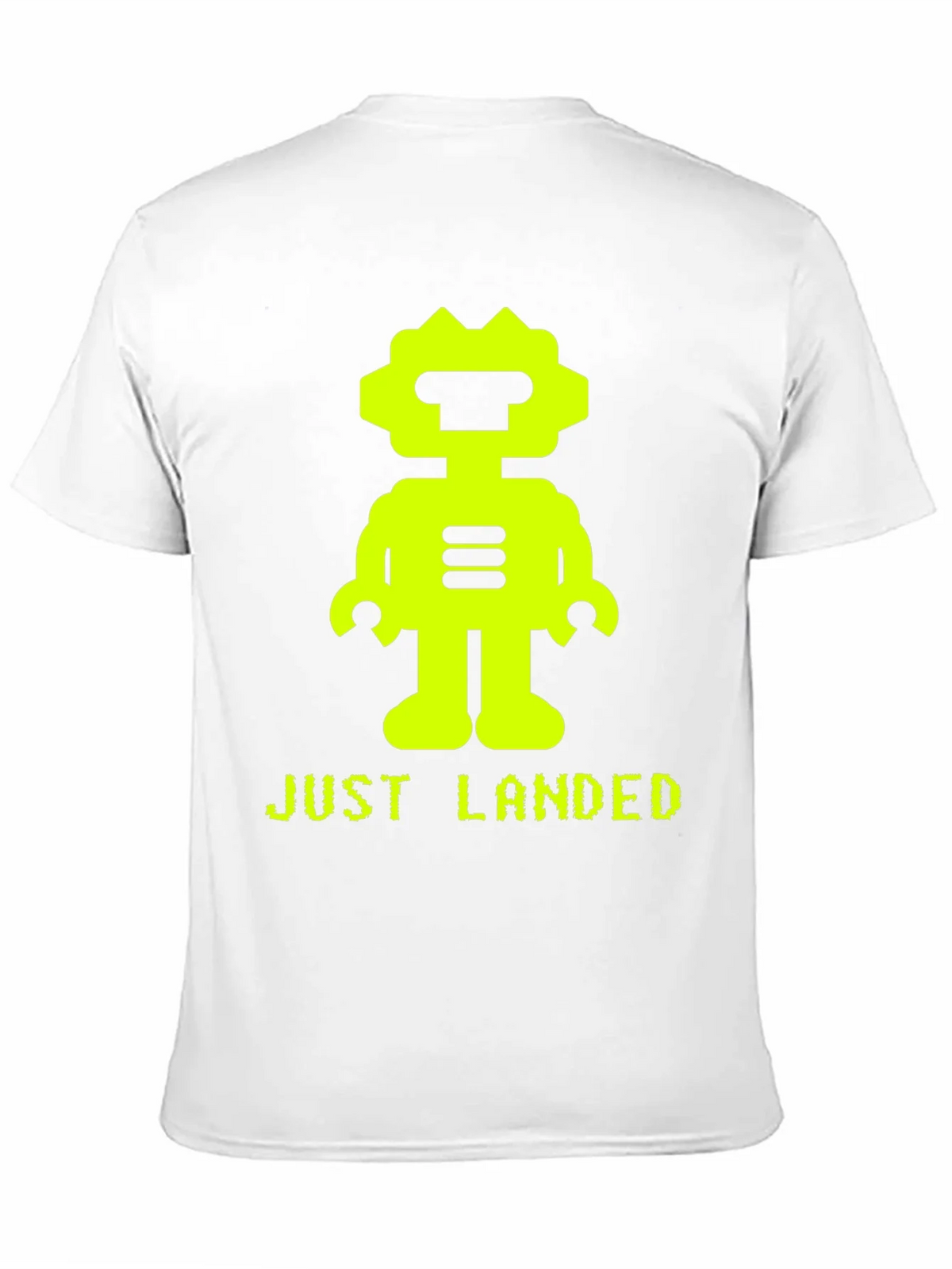Just Landed Robot Graphic Tee