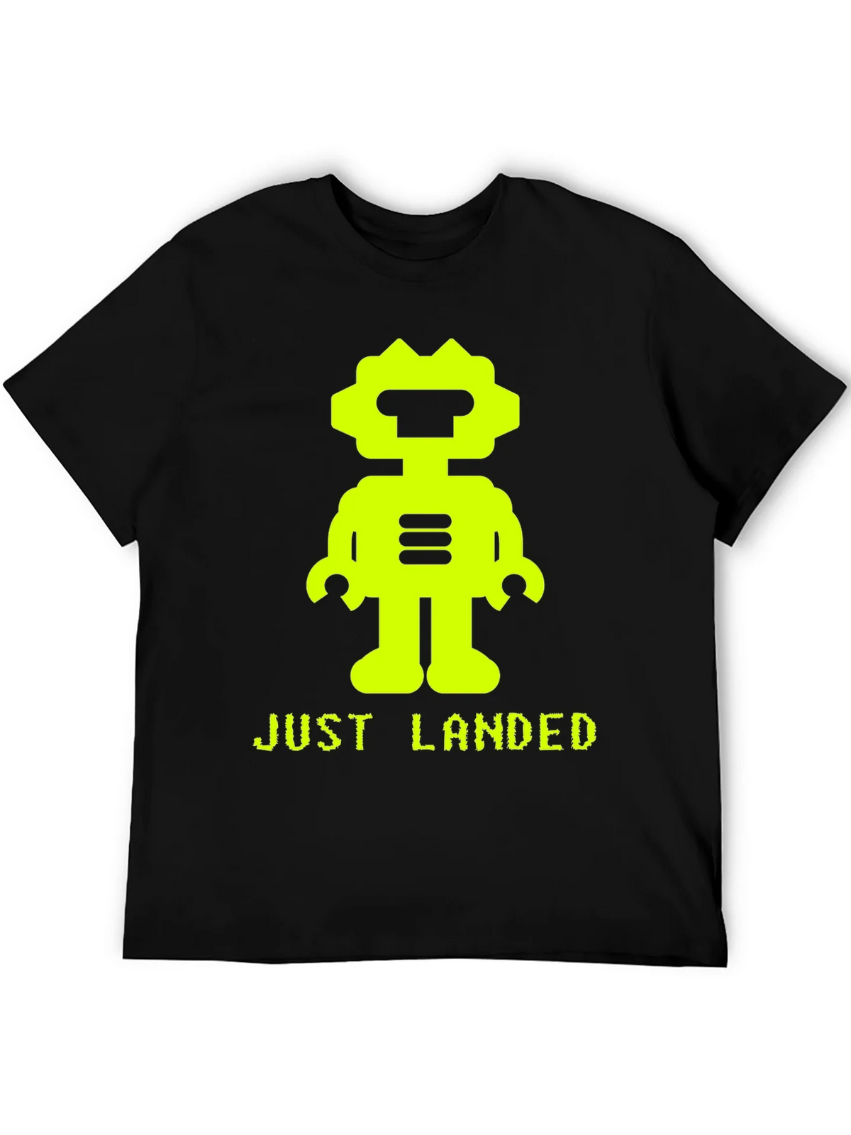 Just Landed Robot Graphic Tee