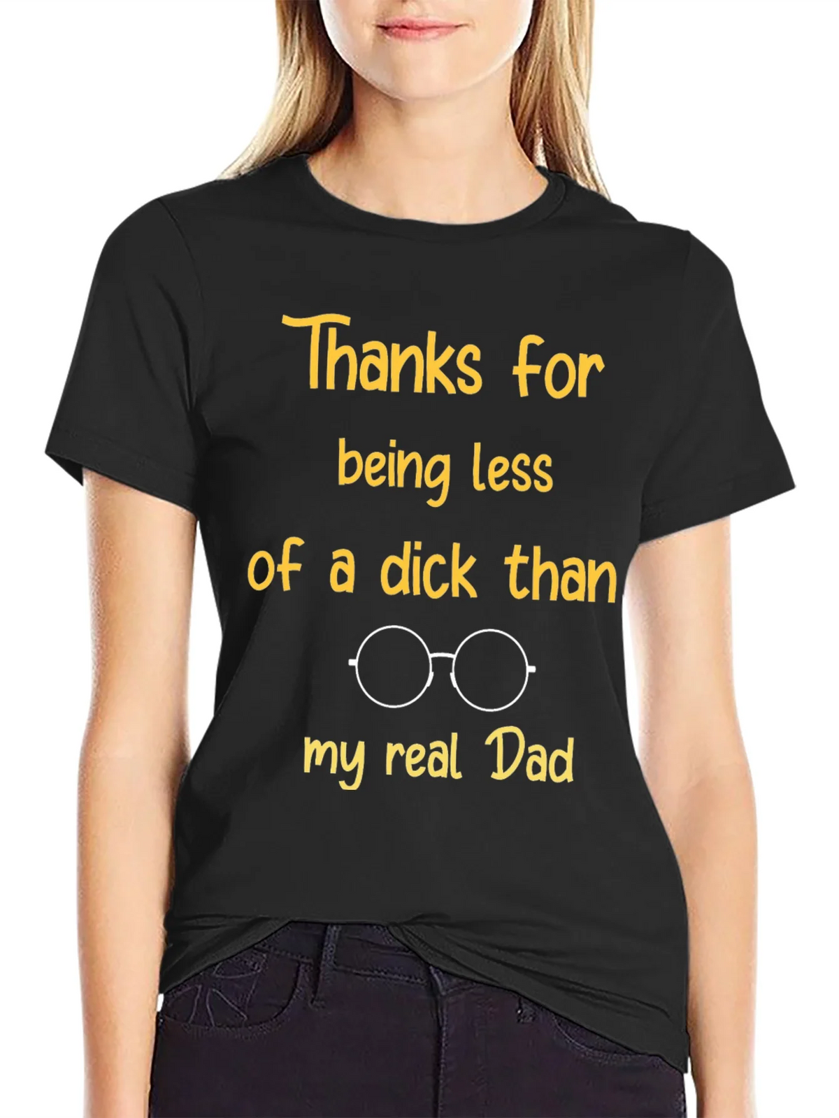 Funny Dad T-Shirt: Thanks for Being Less of a Dick