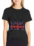 Tower Bridge UK Flag T-Shirt