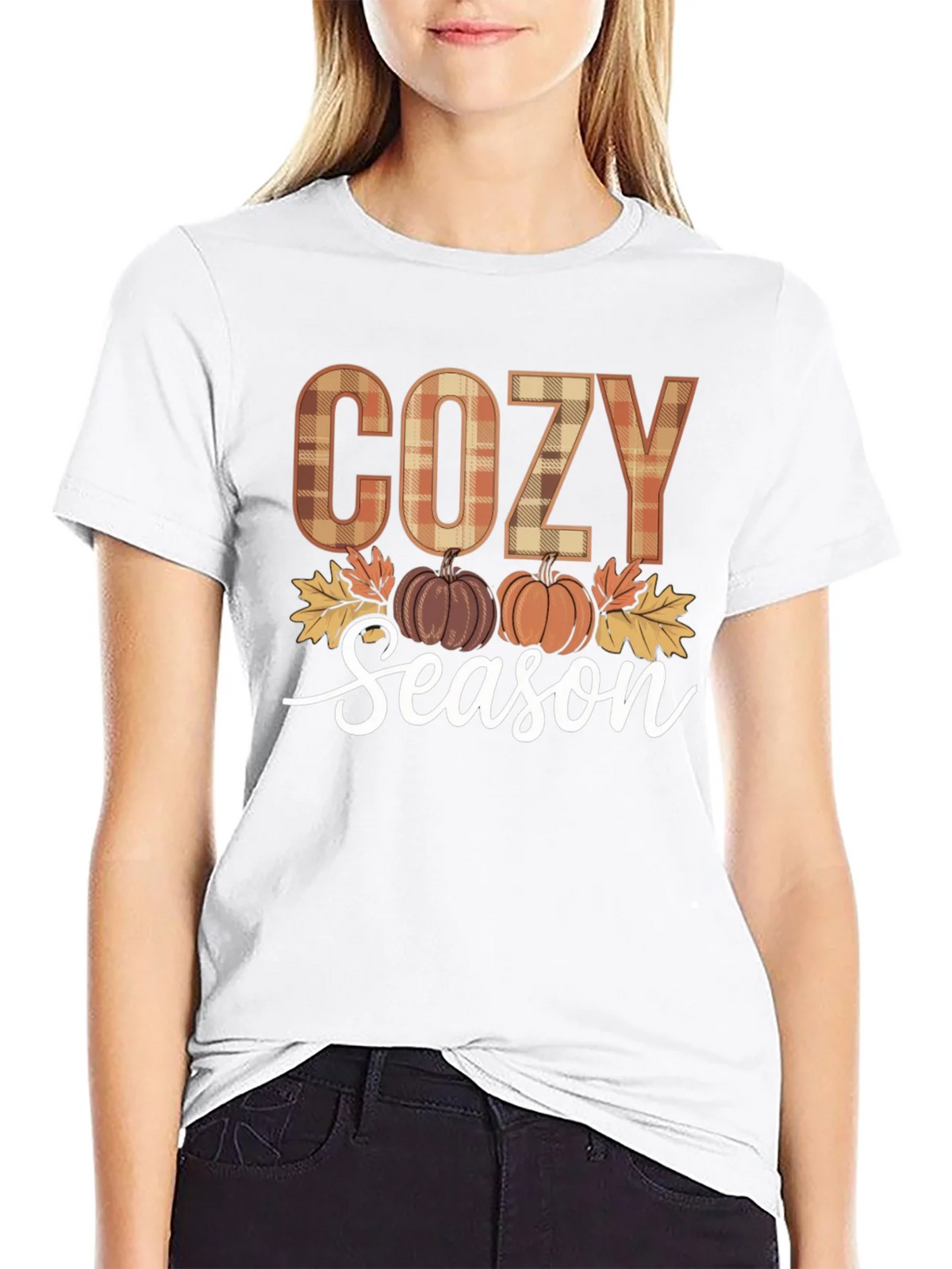 Cozy Season Pumpkin T-Shirt