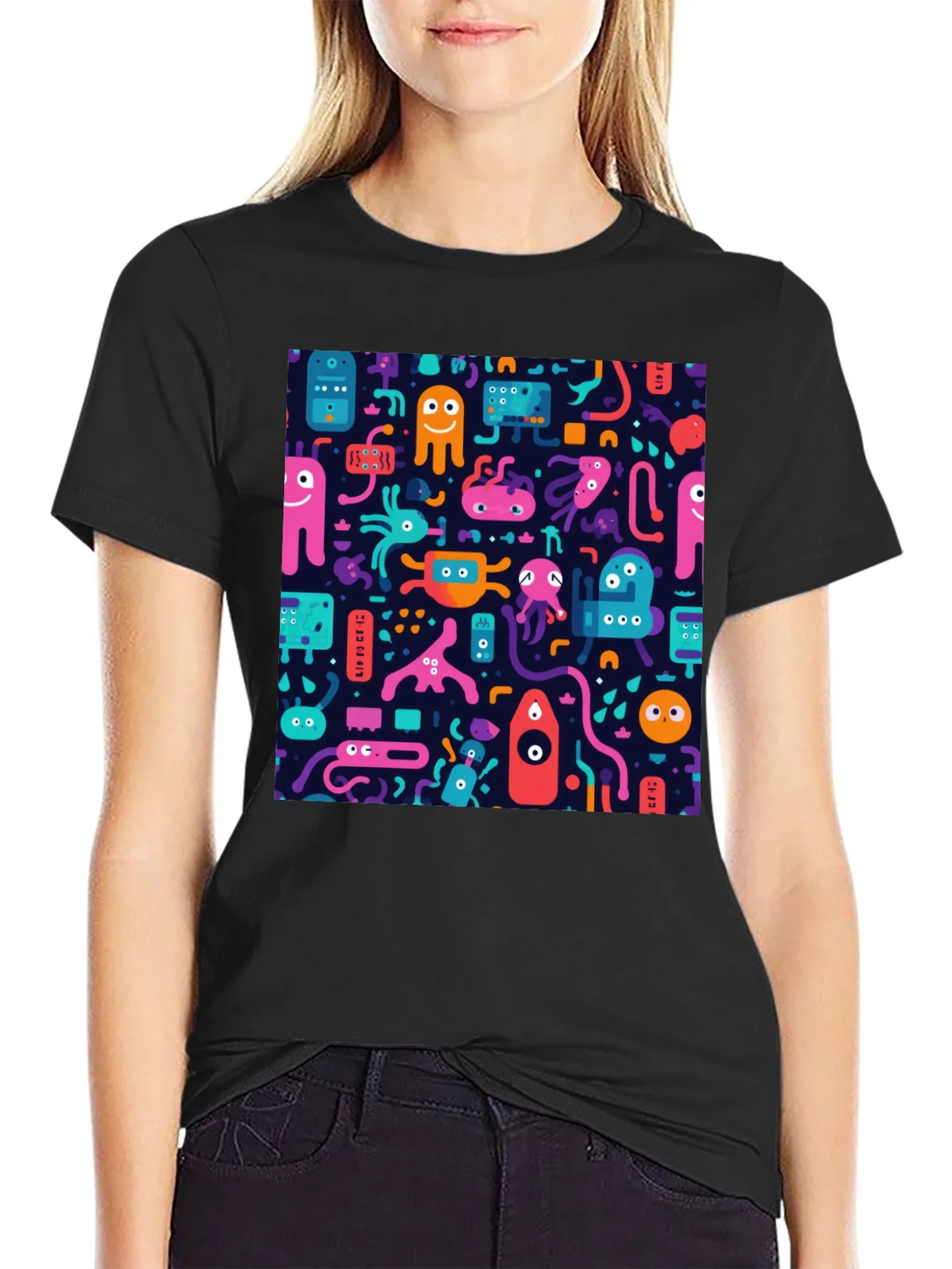 Monster Mash T-Shirt: Funky Graphic Tee for Bold Style