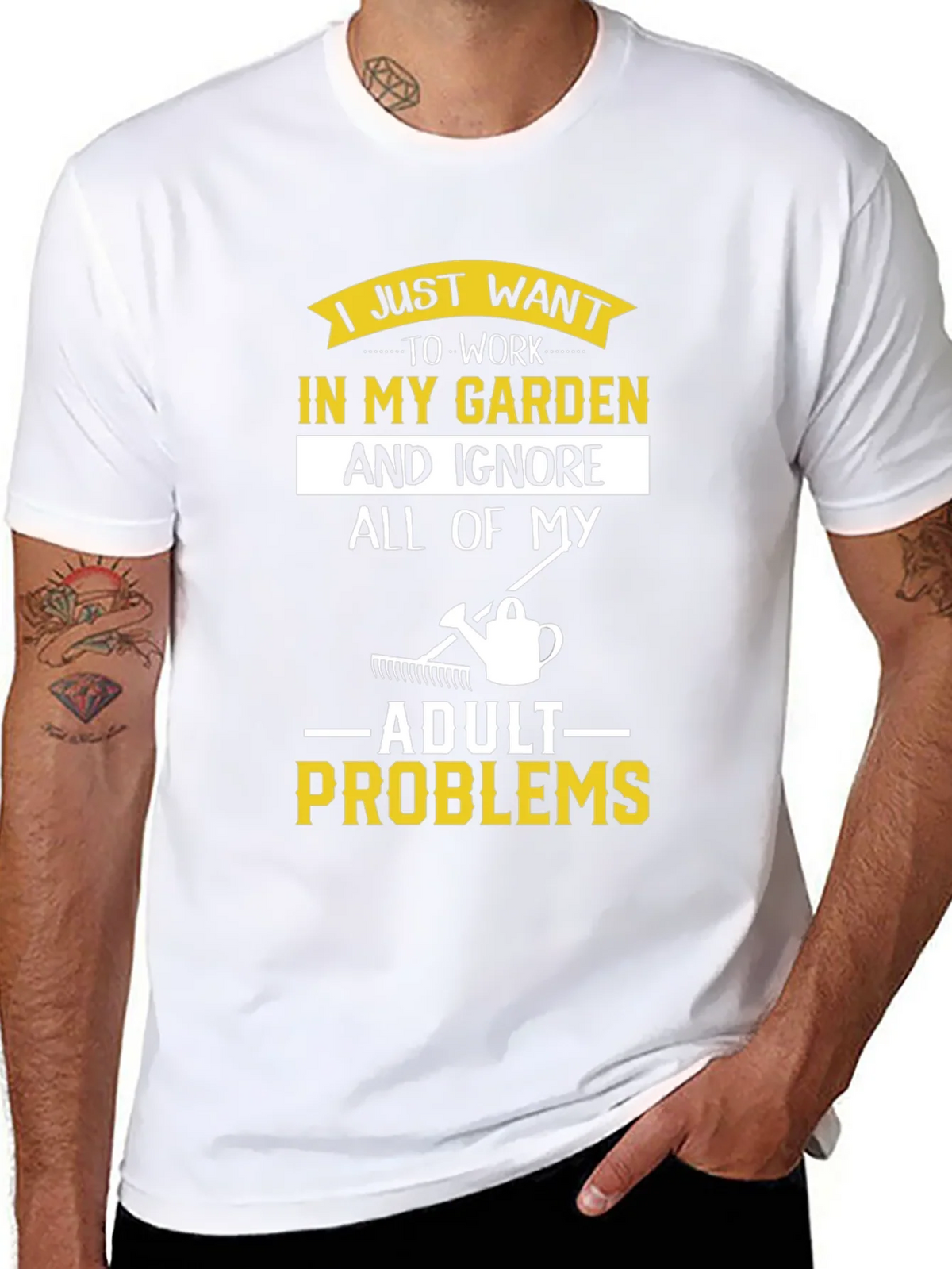 I Just Want to Work in My Garden T-Shirt