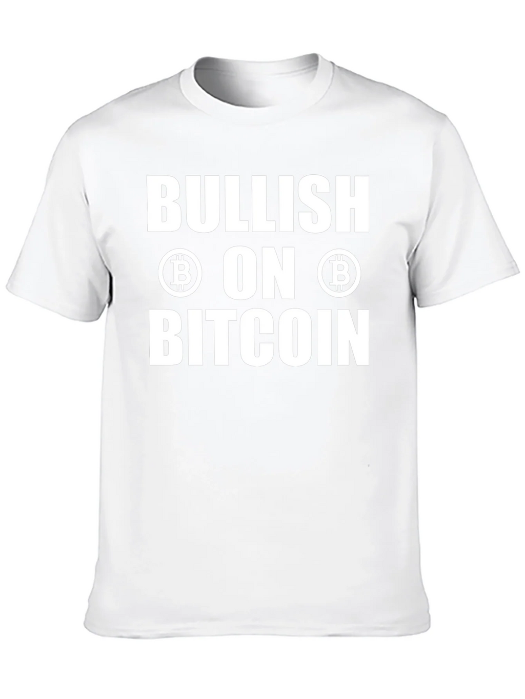 Bullish on Bitcoin Black T-Shirt