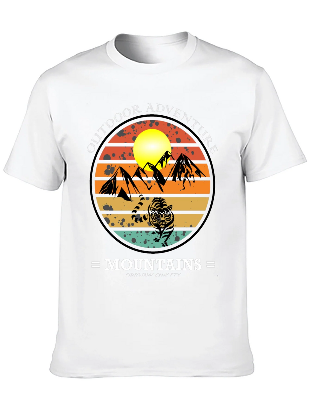 Outdoor Adventure Mountains Graphic Tee