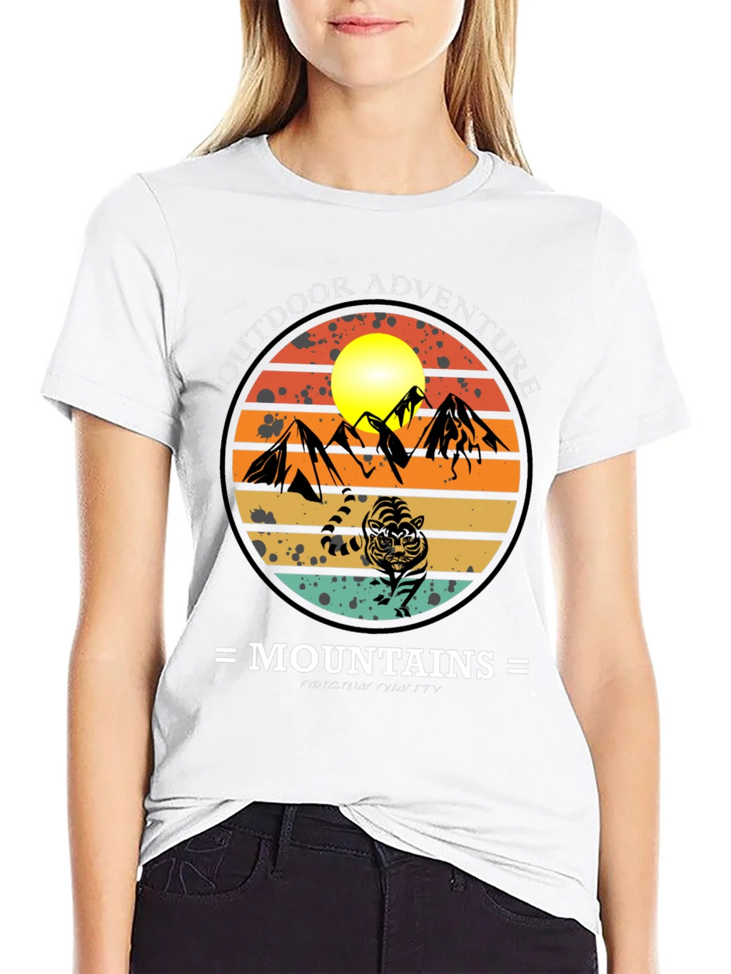 Outdoor Adventure Mountains Graphic Tee