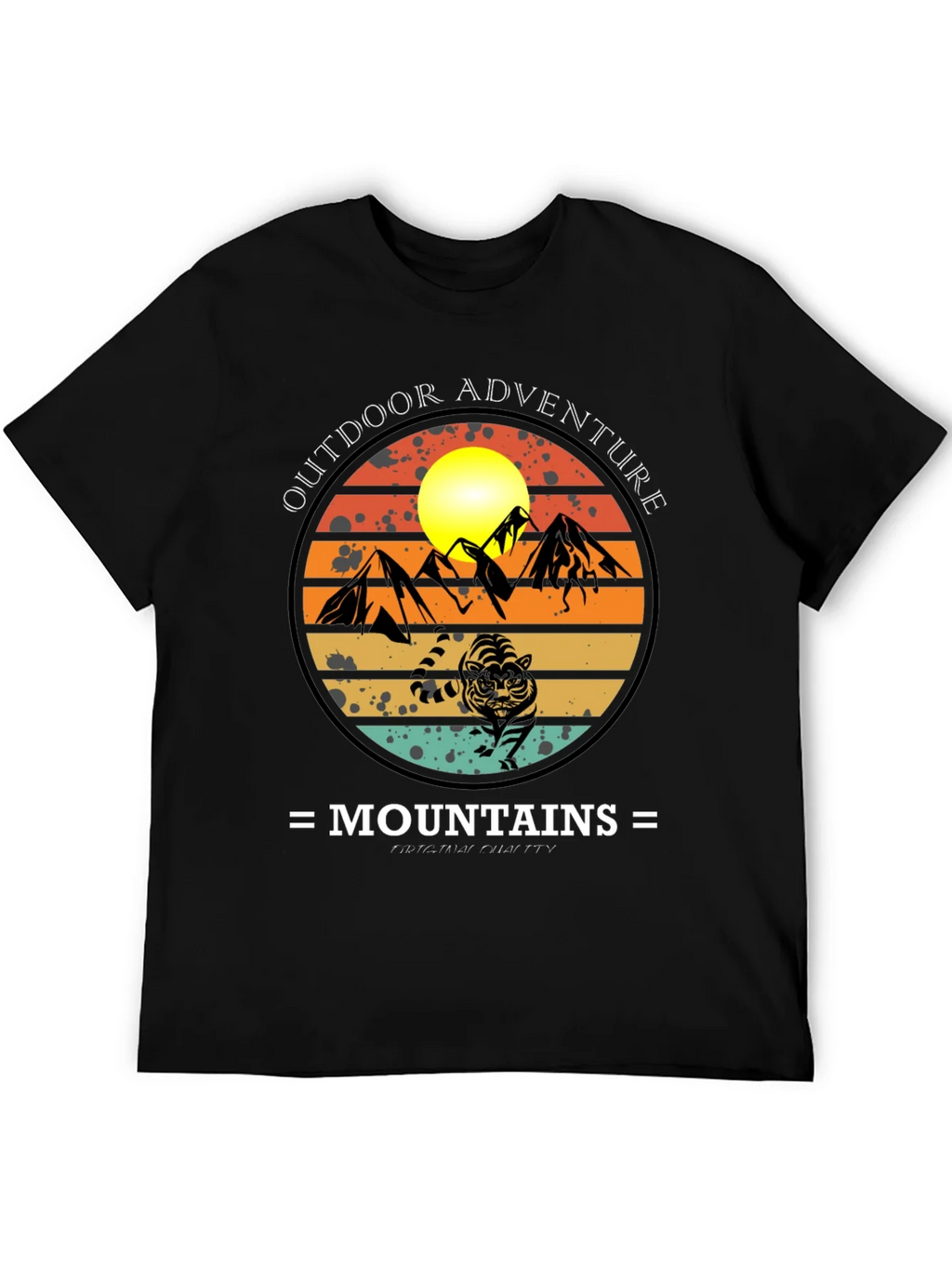 Outdoor Adventure Mountains Graphic Tee