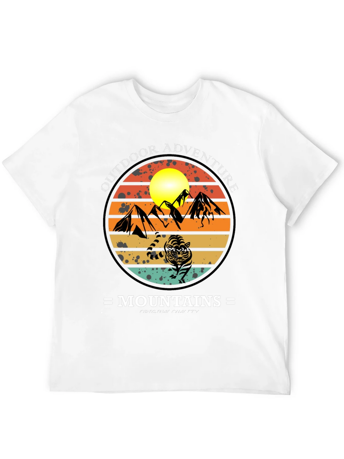 Outdoor Adventure Mountains Graphic Tee