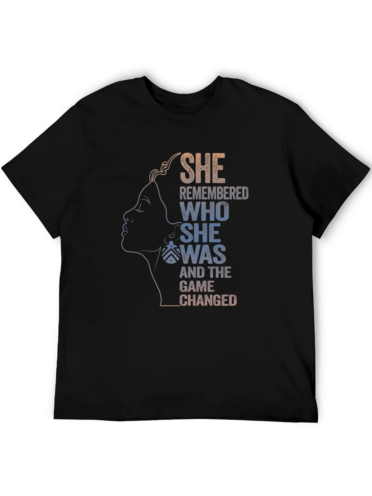 She Remembered Who She Was T-Shirt