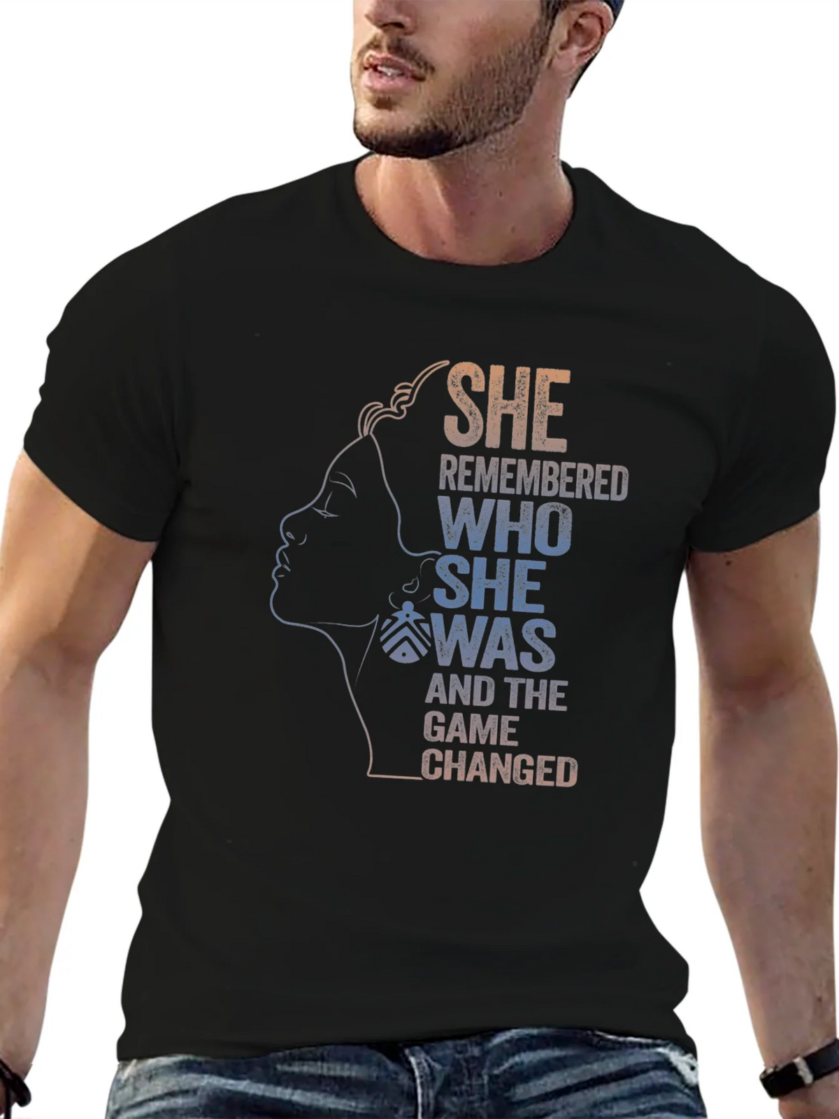 She Remembered Who She Was T-Shirt
