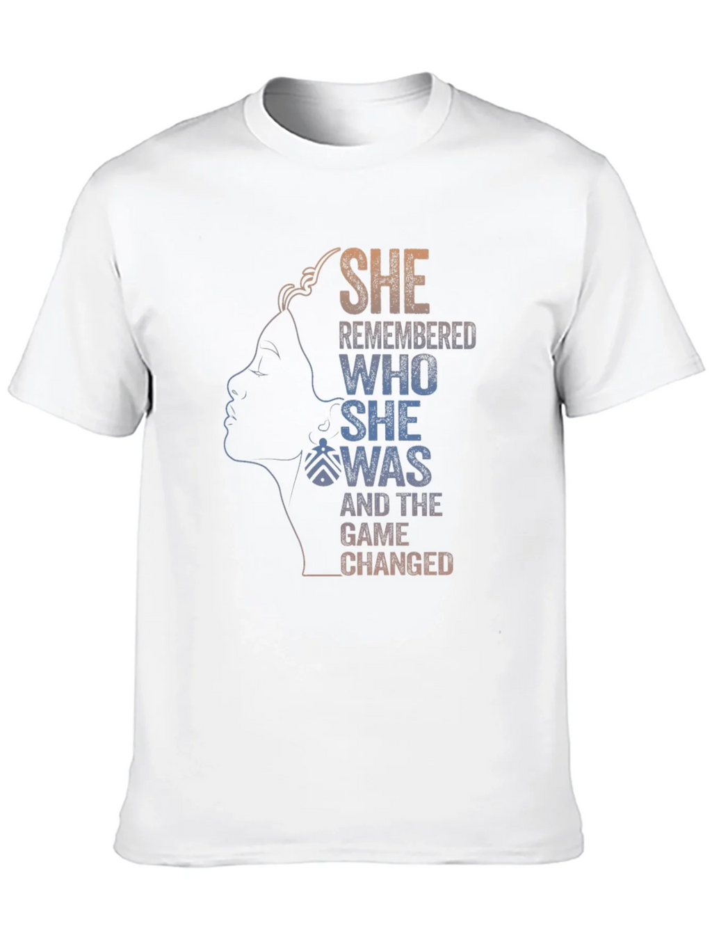 She Remembered Who She Was T-Shirt
