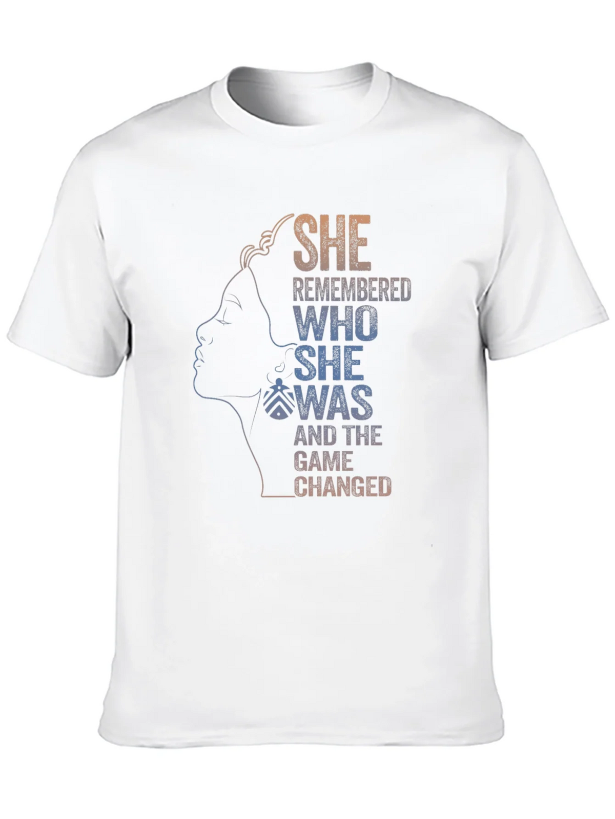 She Remembered Who She Was T-Shirt