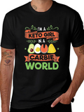 Keto Girl T-Shirt - Funny Keto Diet Shirt