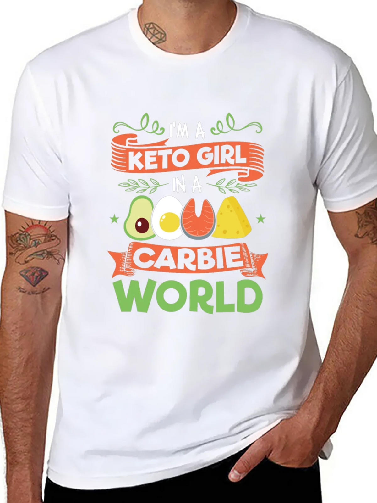 Keto Girl T-Shirt - Funny Keto Diet Shirt
