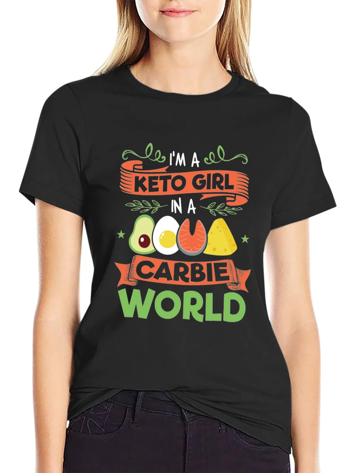 Keto Girl T-Shirt - Funny Keto Diet Shirt