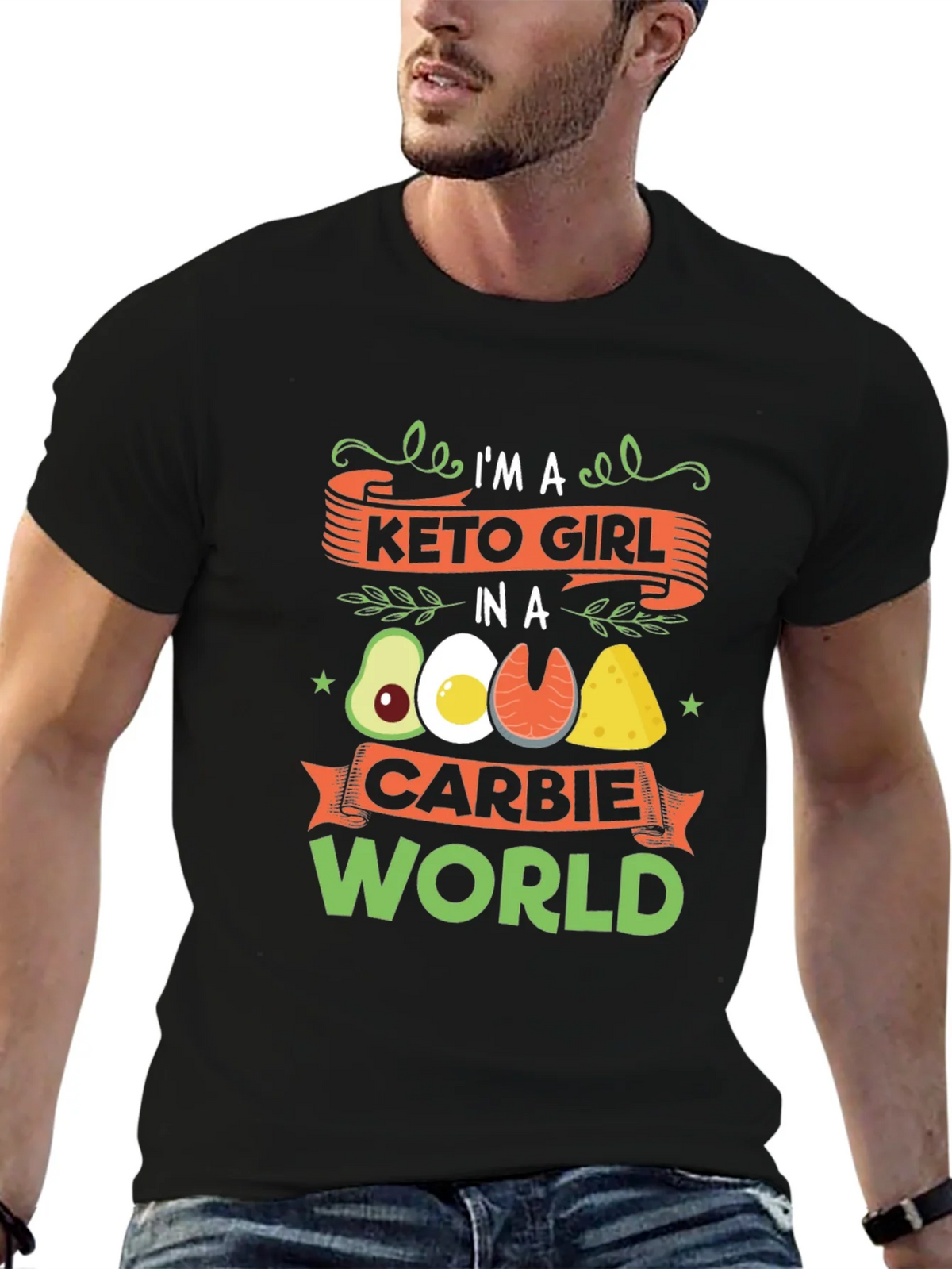 Keto Girl T-Shirt - Funny Keto Diet Shirt