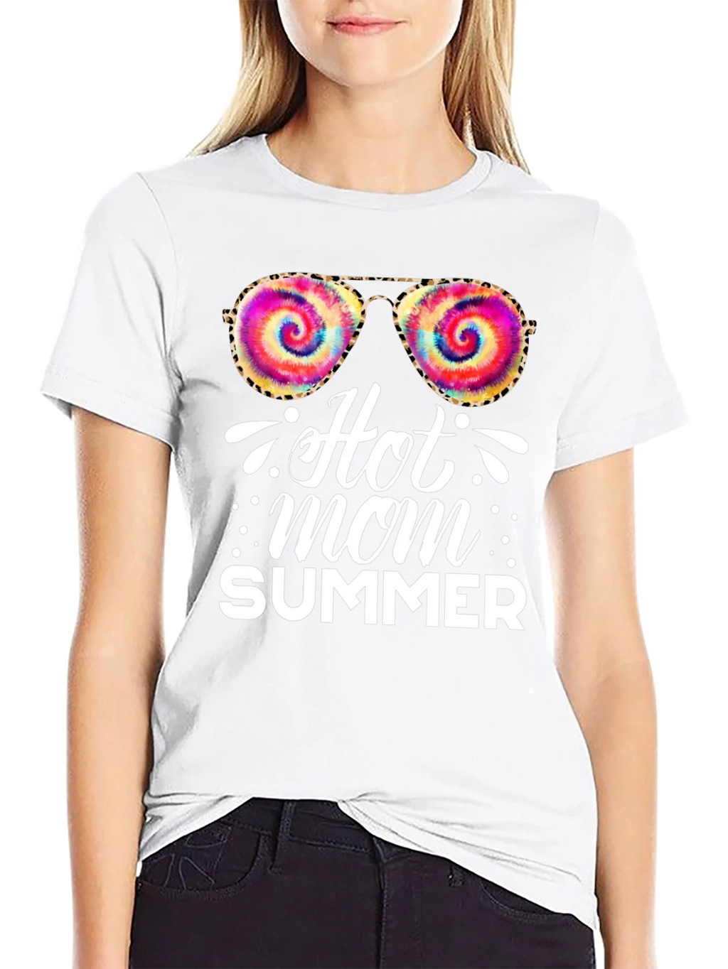 Hot Mom Summer Graphic T-Shirt
