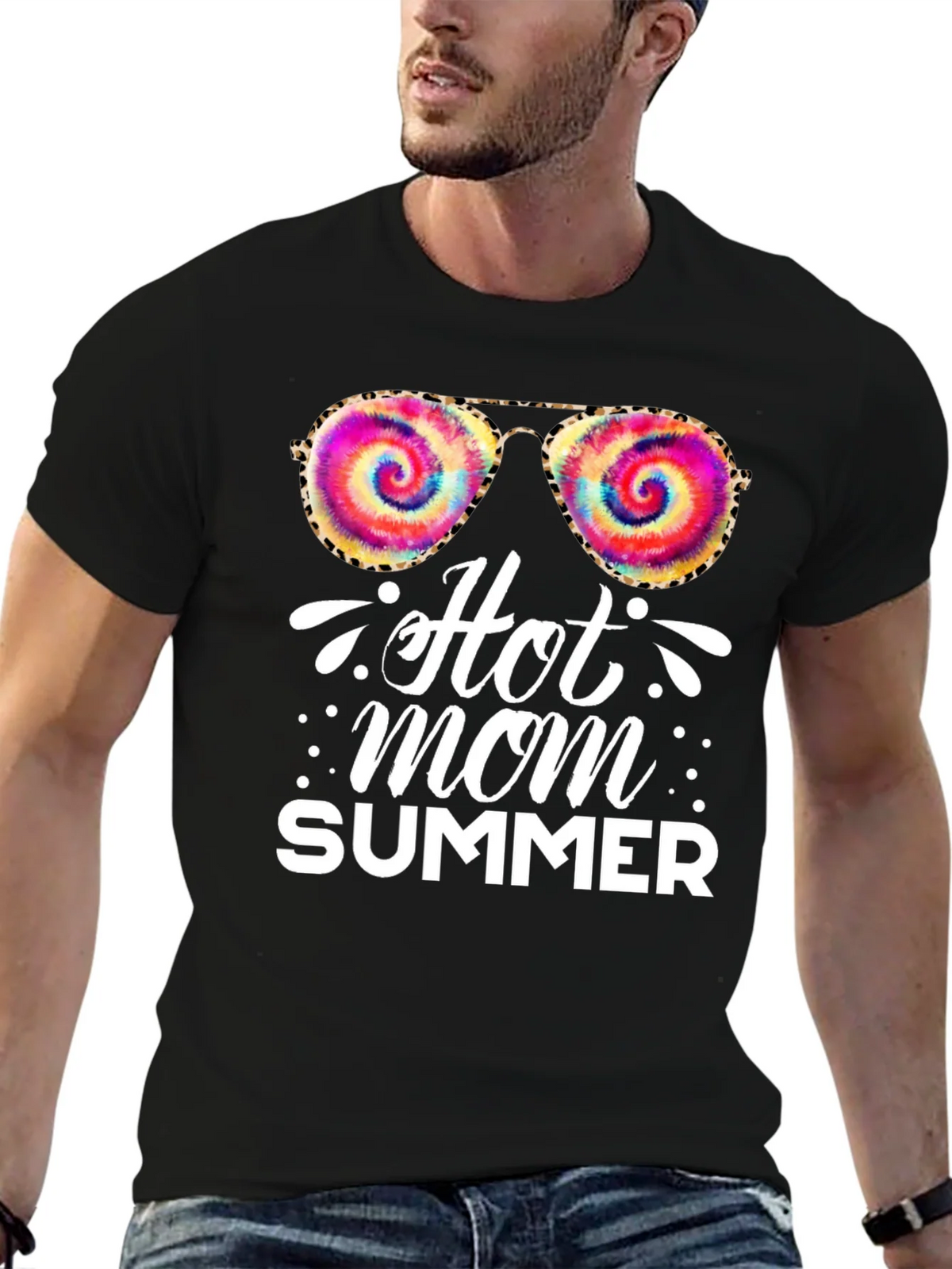Hot Mom Summer Graphic T-Shirt