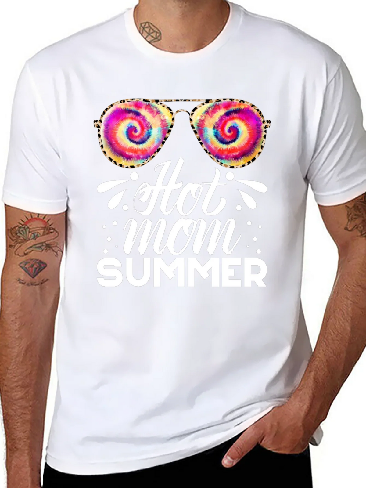 Hot Mom Summer Graphic T-Shirt