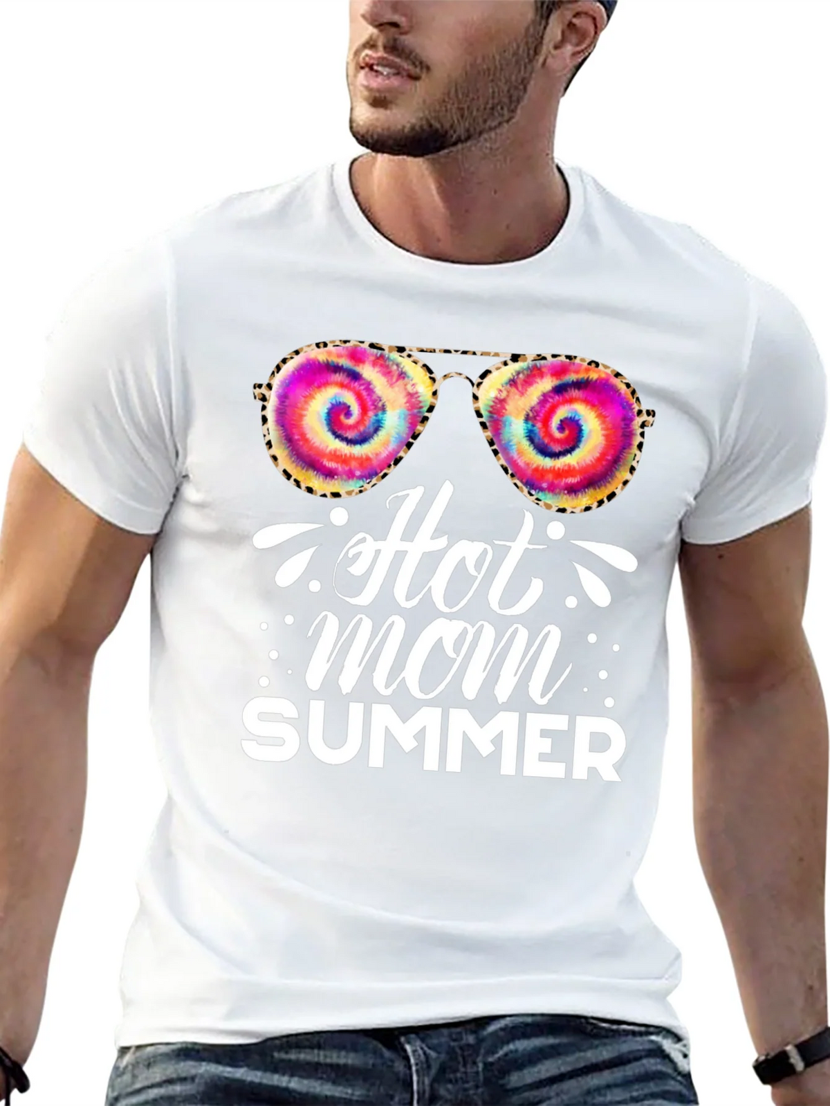 Hot Mom Summer Graphic T-Shirt