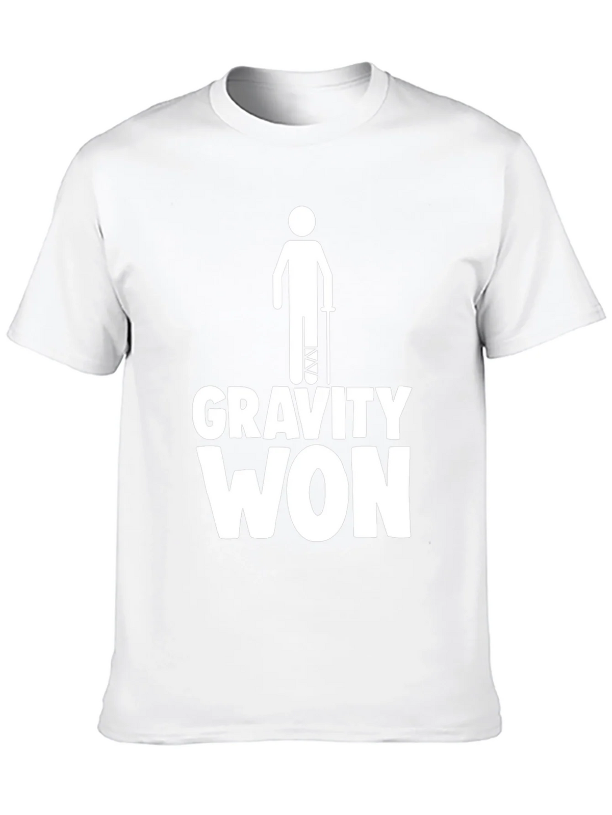 Gravity Won Funny Injury T-Shirt