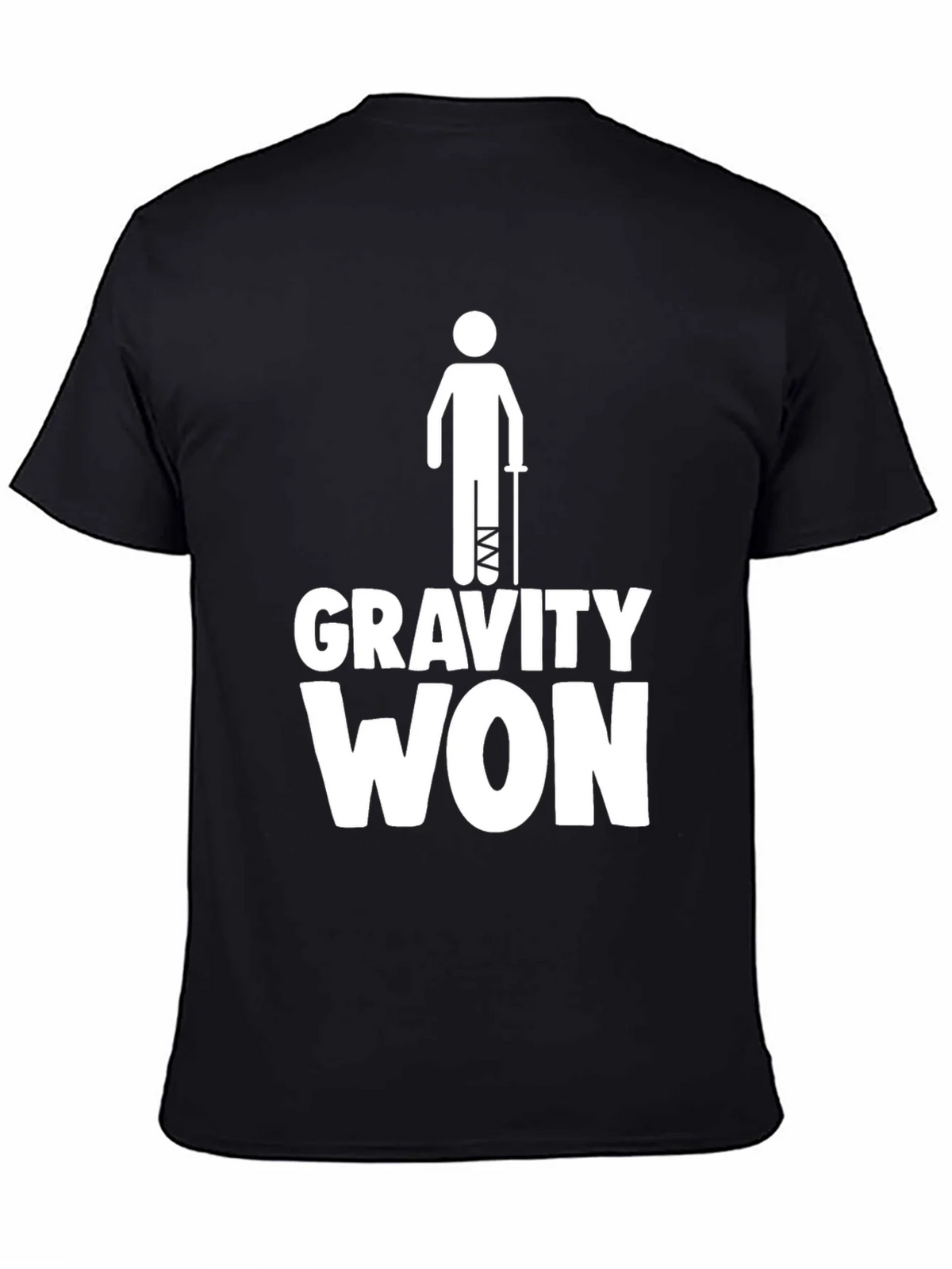 Gravity Won Funny Injury T-Shirt