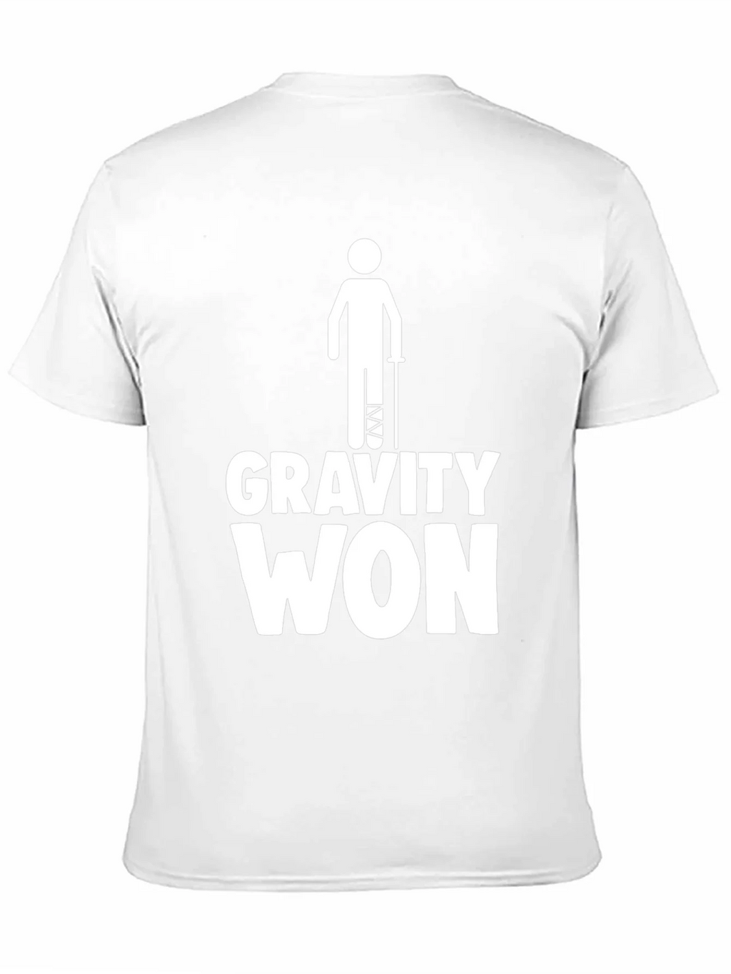 Gravity Won Funny Injury T-Shirt