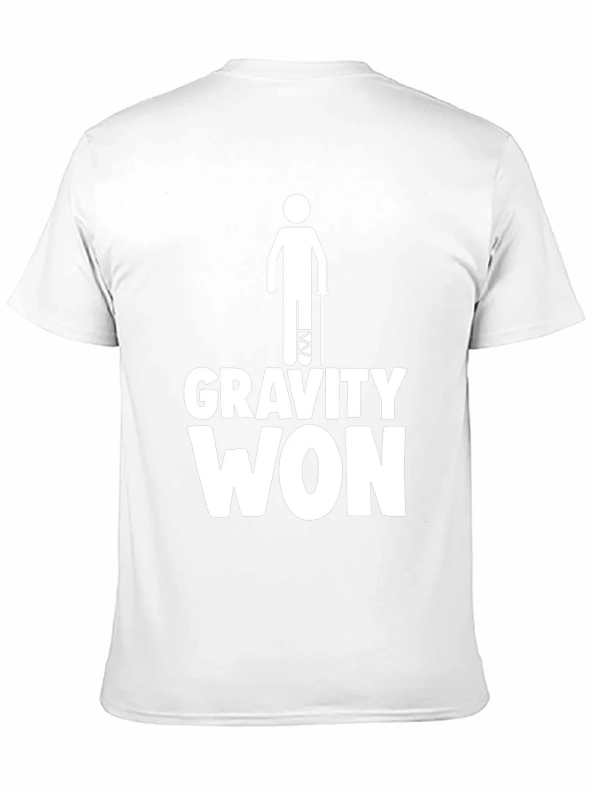 Gravity Won Funny Injury T-Shirt
