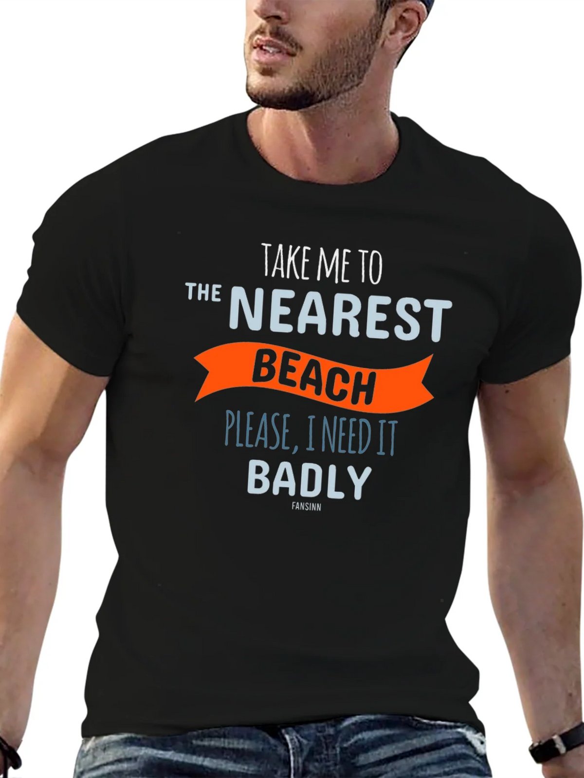 Beach Lovers T-Shirt: Take Me To The Nearest Beach!