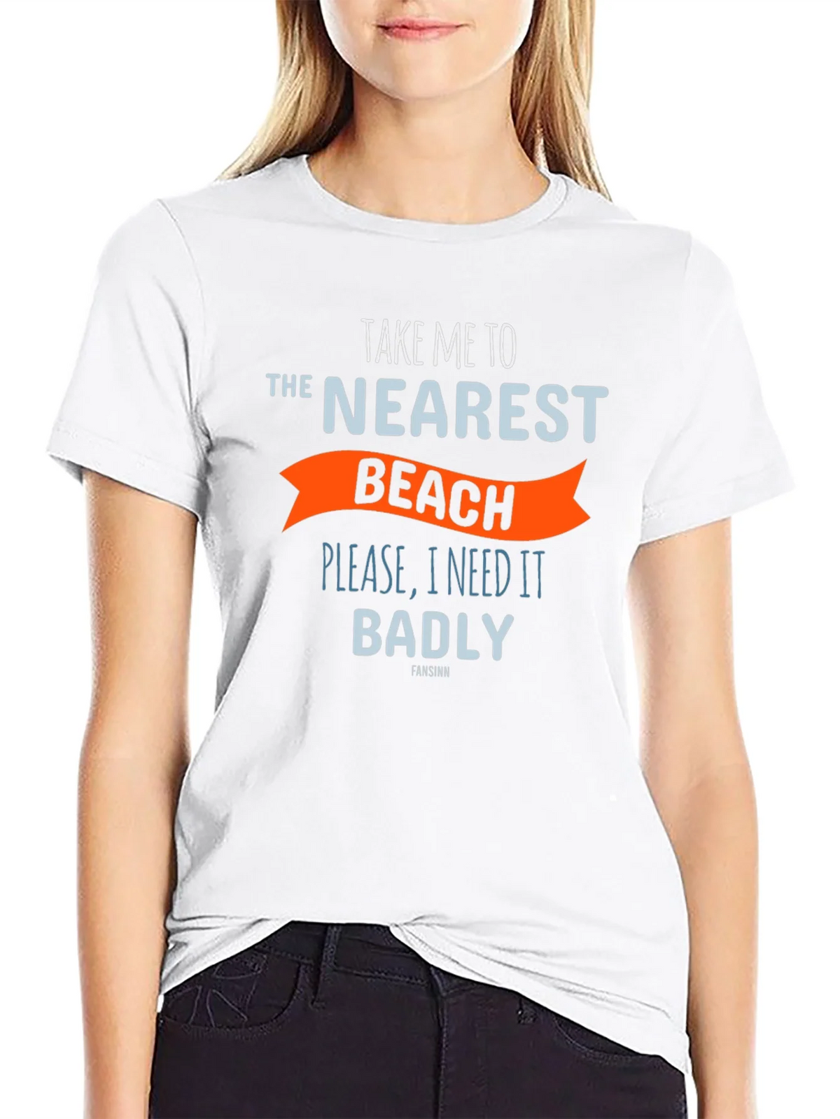 Beach Lovers T-Shirt: Take Me To The Nearest Beach!
