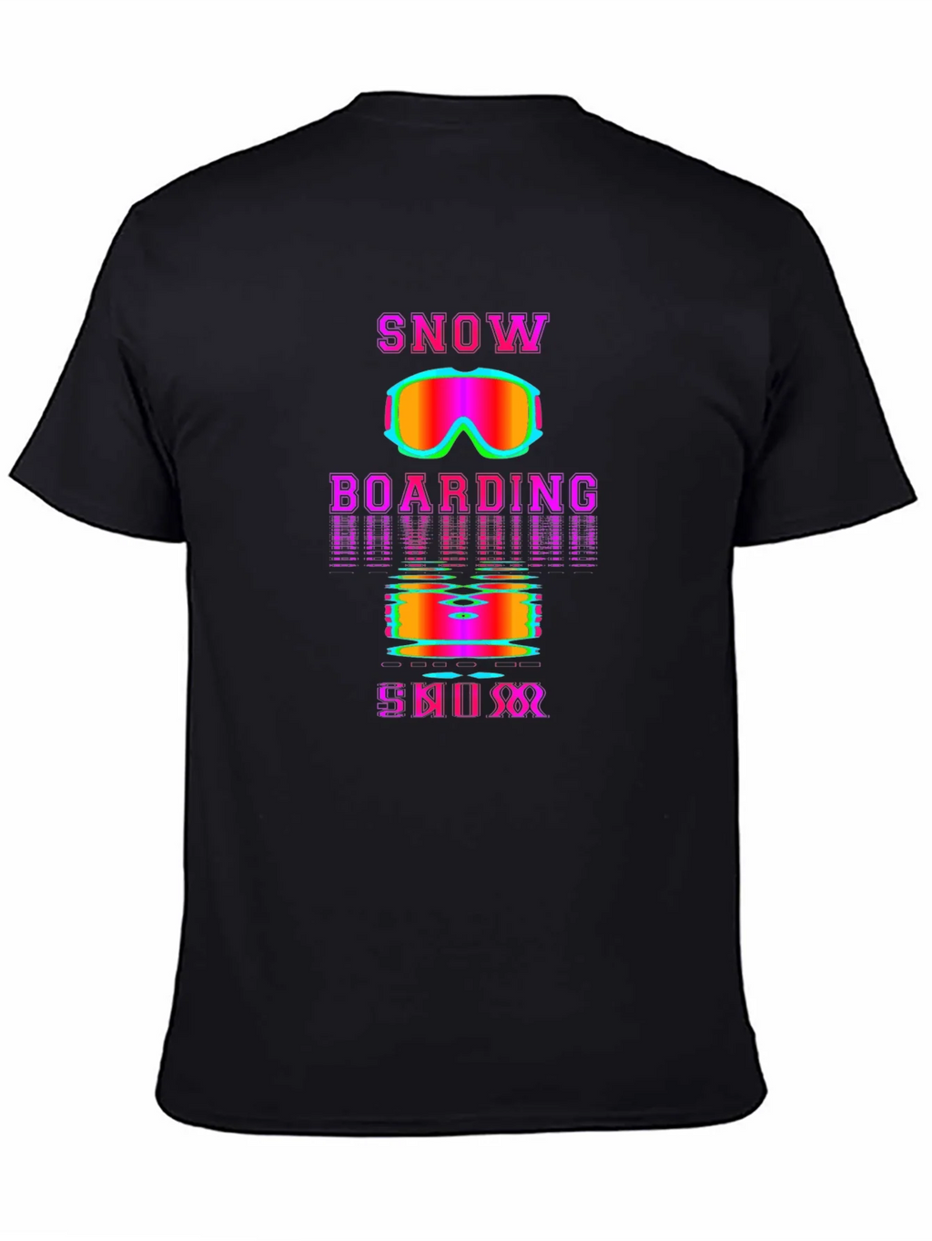 Snowboarding Skiing Retro T-Shirt