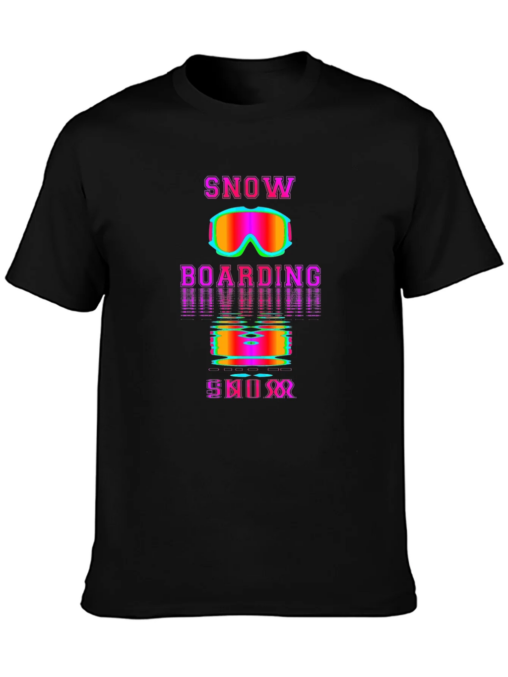Snowboarding Skiing Retro T-Shirt