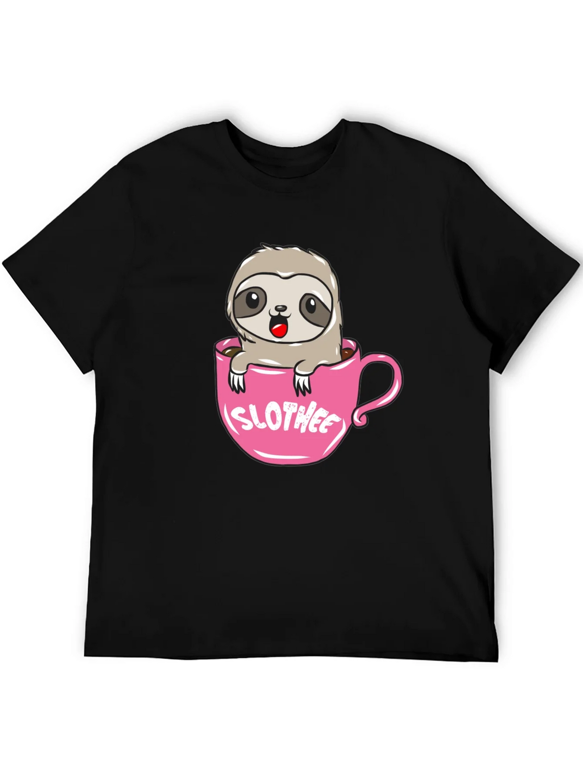 Sloth in a Cup T-Shirt - Adorable & Comfy