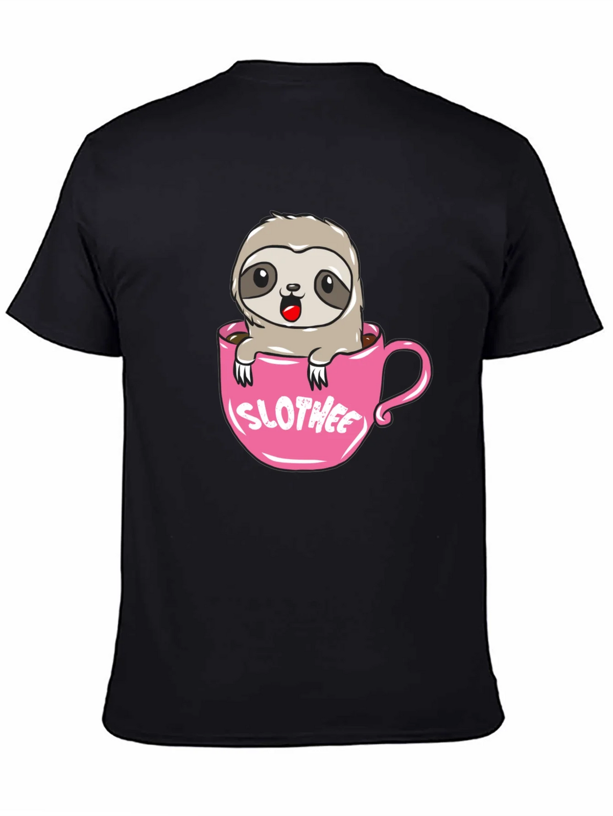 Sloth in a Cup T-Shirt - Adorable & Comfy
