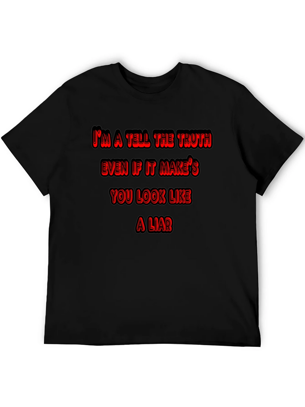 Truth Teller Black Graphic Tee