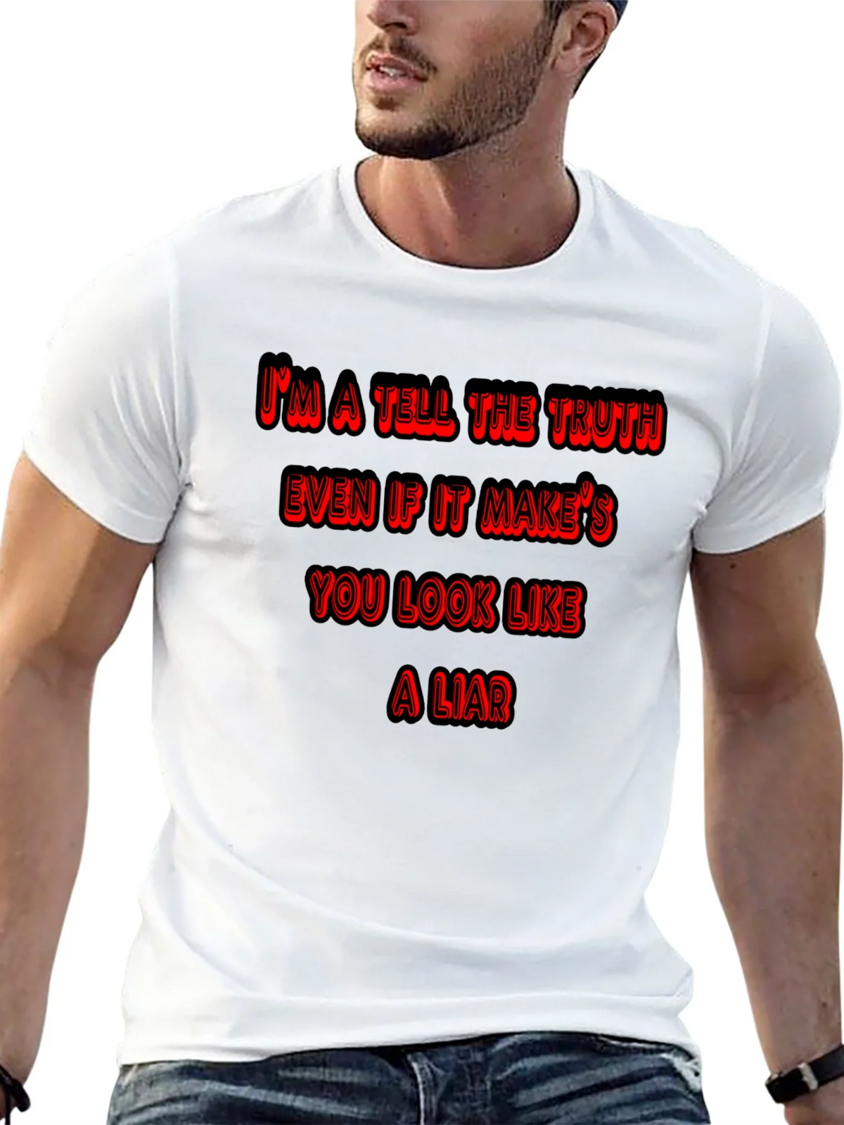 Truth Teller Black Graphic Tee