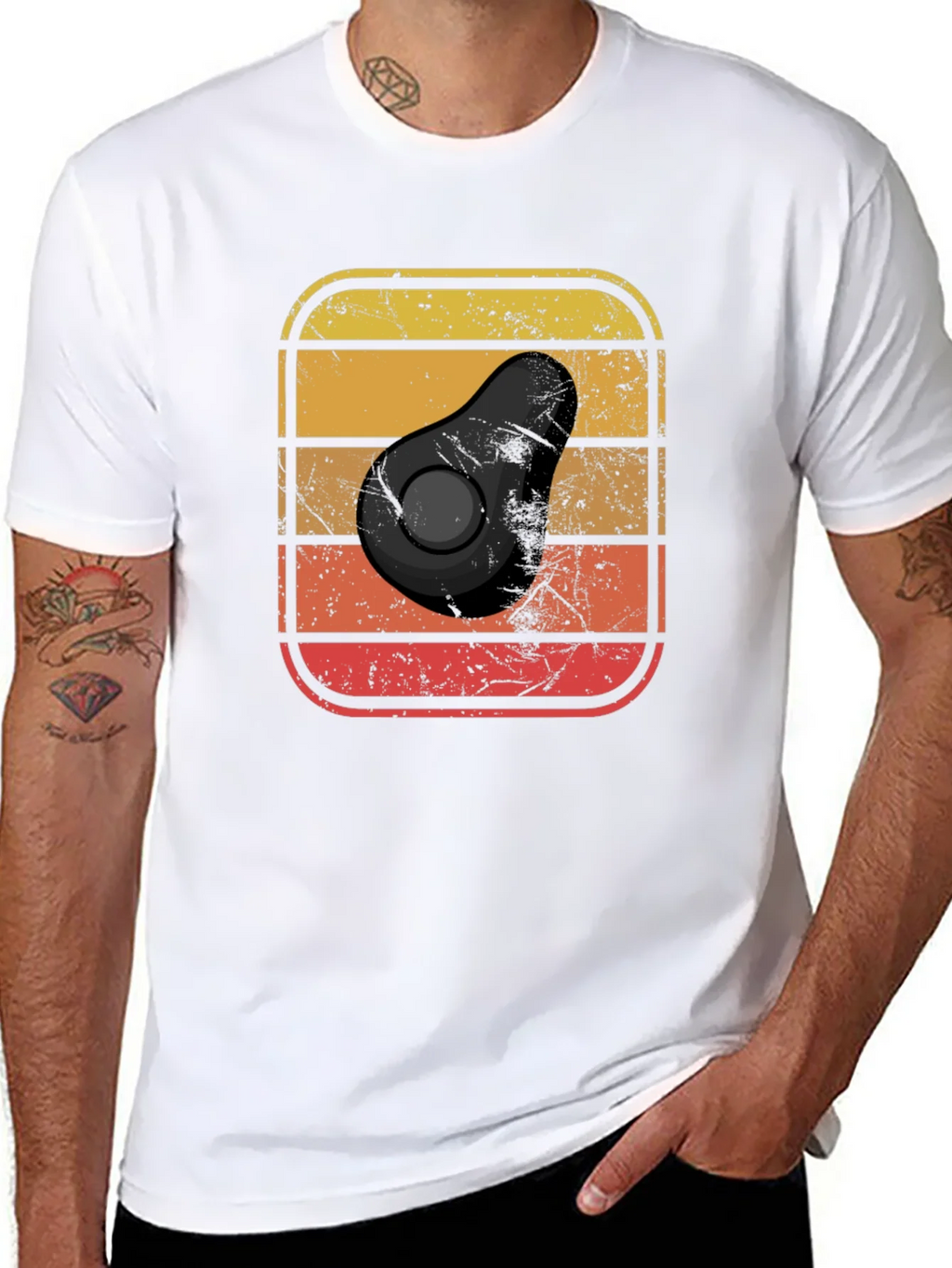Retro Avocado Graphic Tee