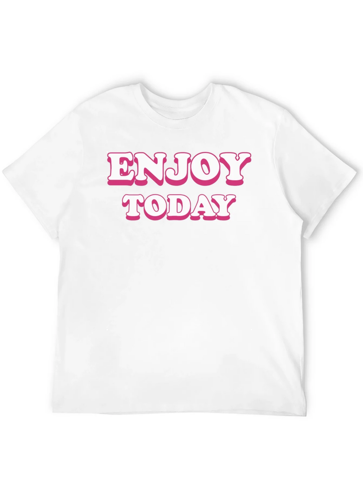 Enjoy Today Black Graphic Tee