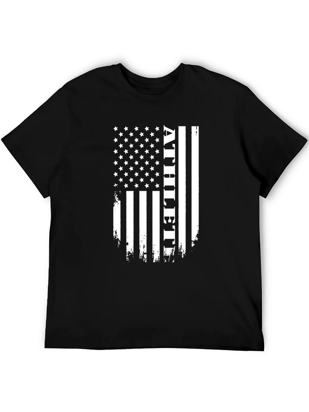 Athlete USA Flag Graphic T-Shirt