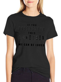 Devotion Graphic T-Shirt - Unisex Black Tee
