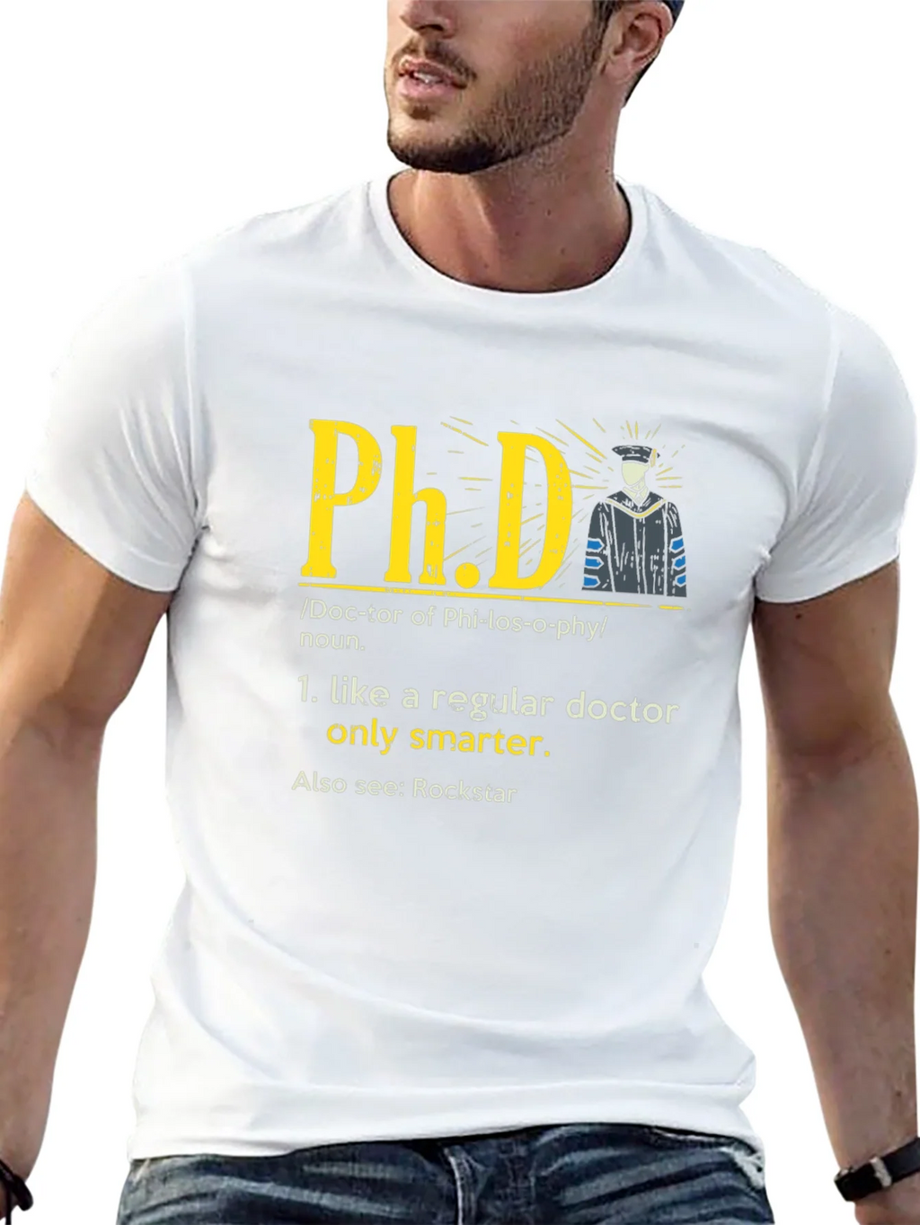 Funny PhD Definition T-Shirt