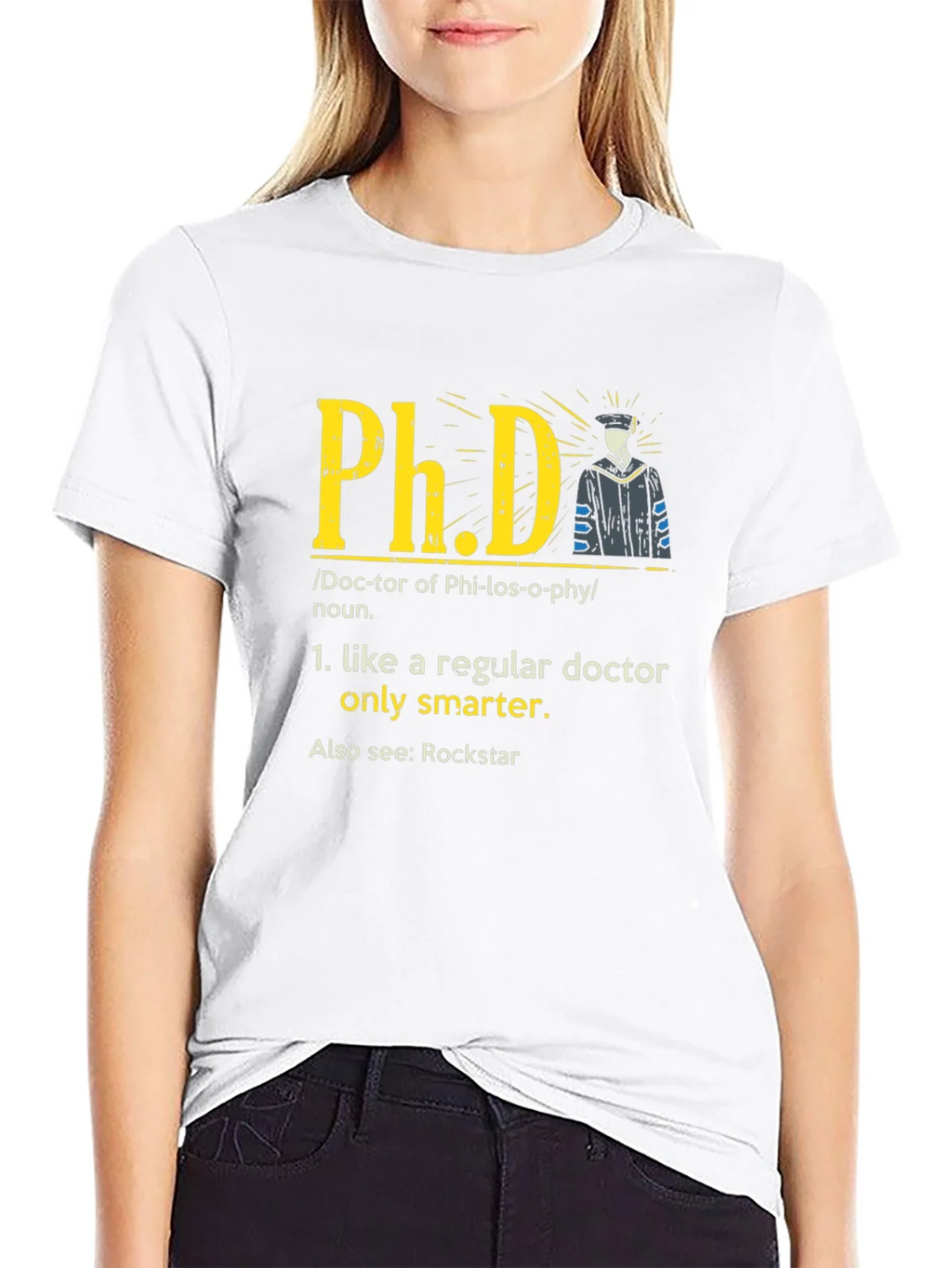 Funny PhD Definition T-Shirt