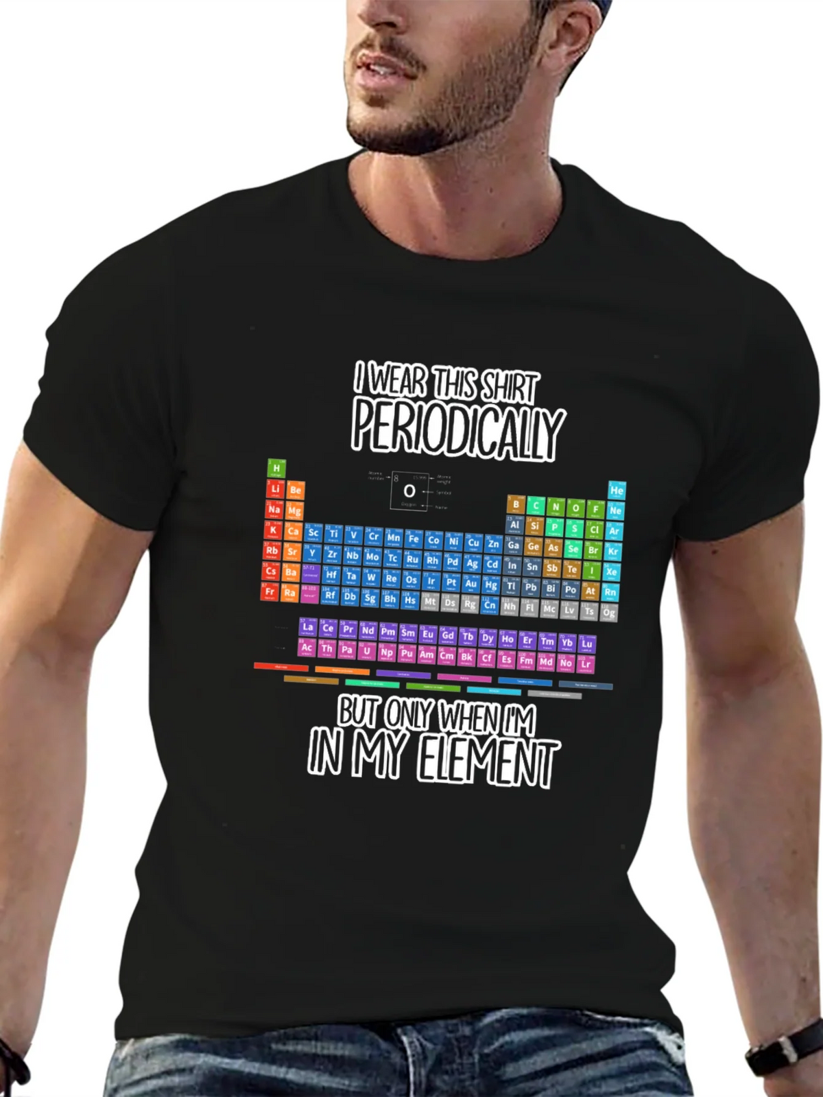 Periodic Table T-Shirt - In My Element Funny Science Tee