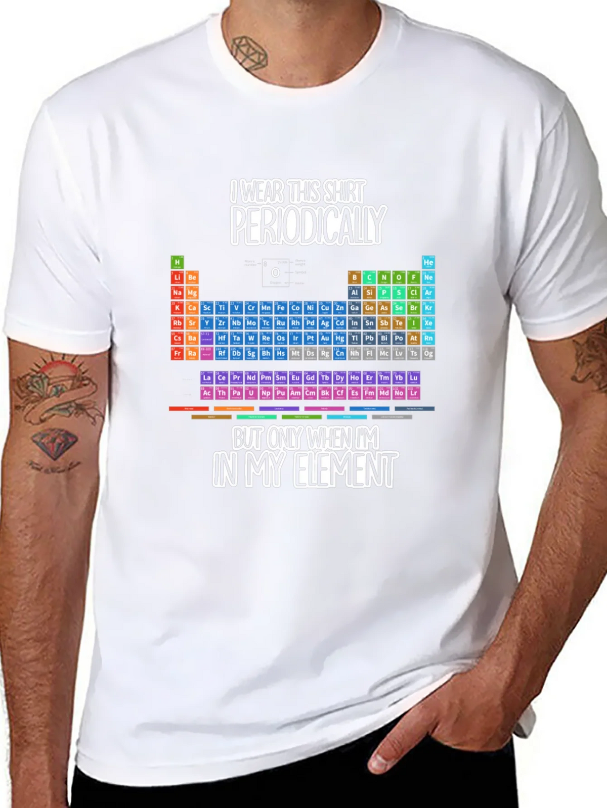Periodic Table T-Shirt - In My Element Funny Science Tee