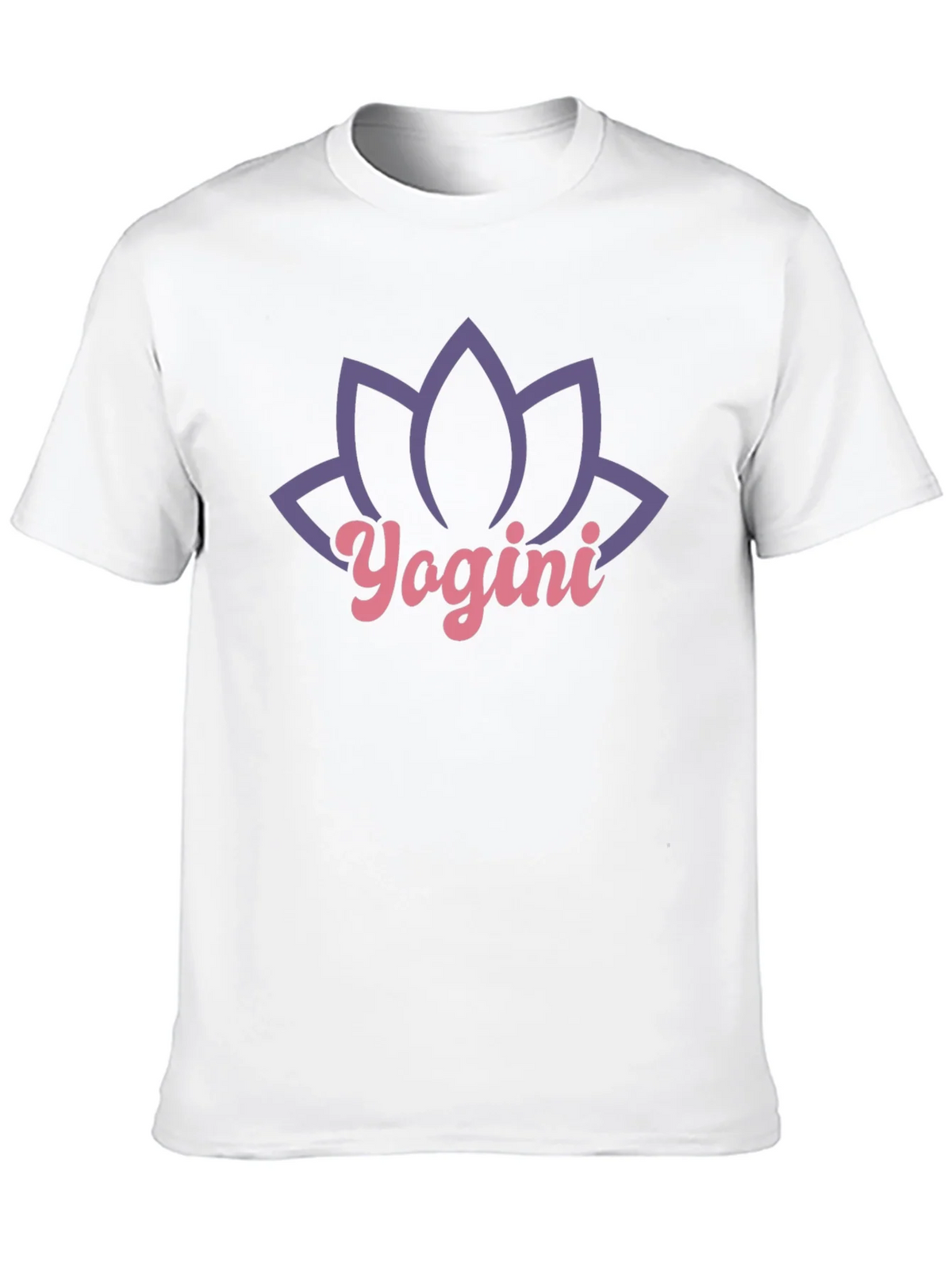 Yogini Lotus Black T-Shirt